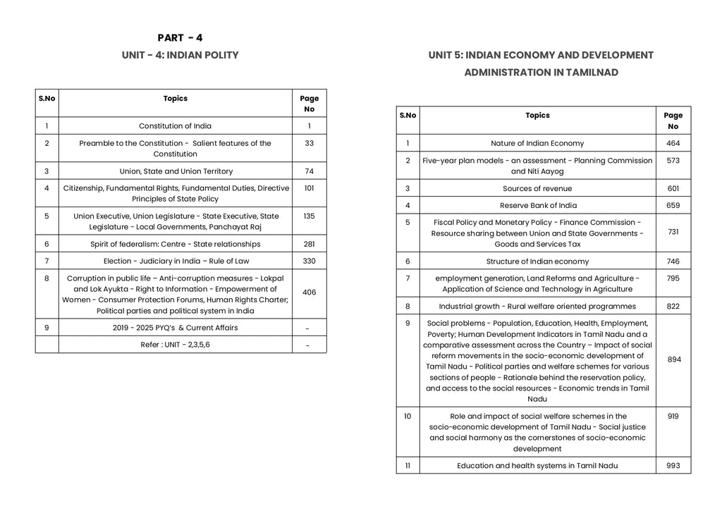 TNPSC Group 2 & 2A Book (English Edition)