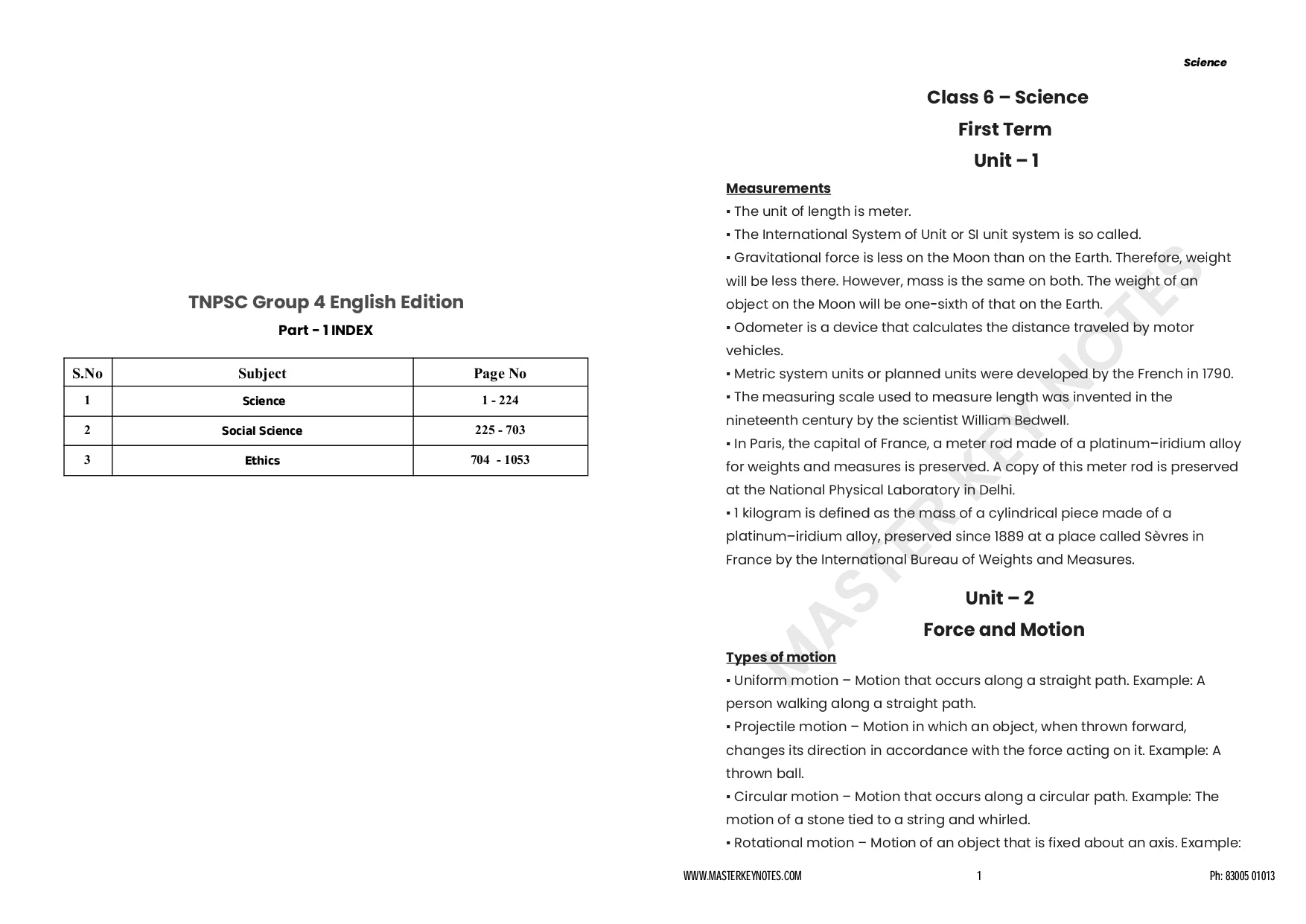 TNPSC Group 4 Book (English Edition)