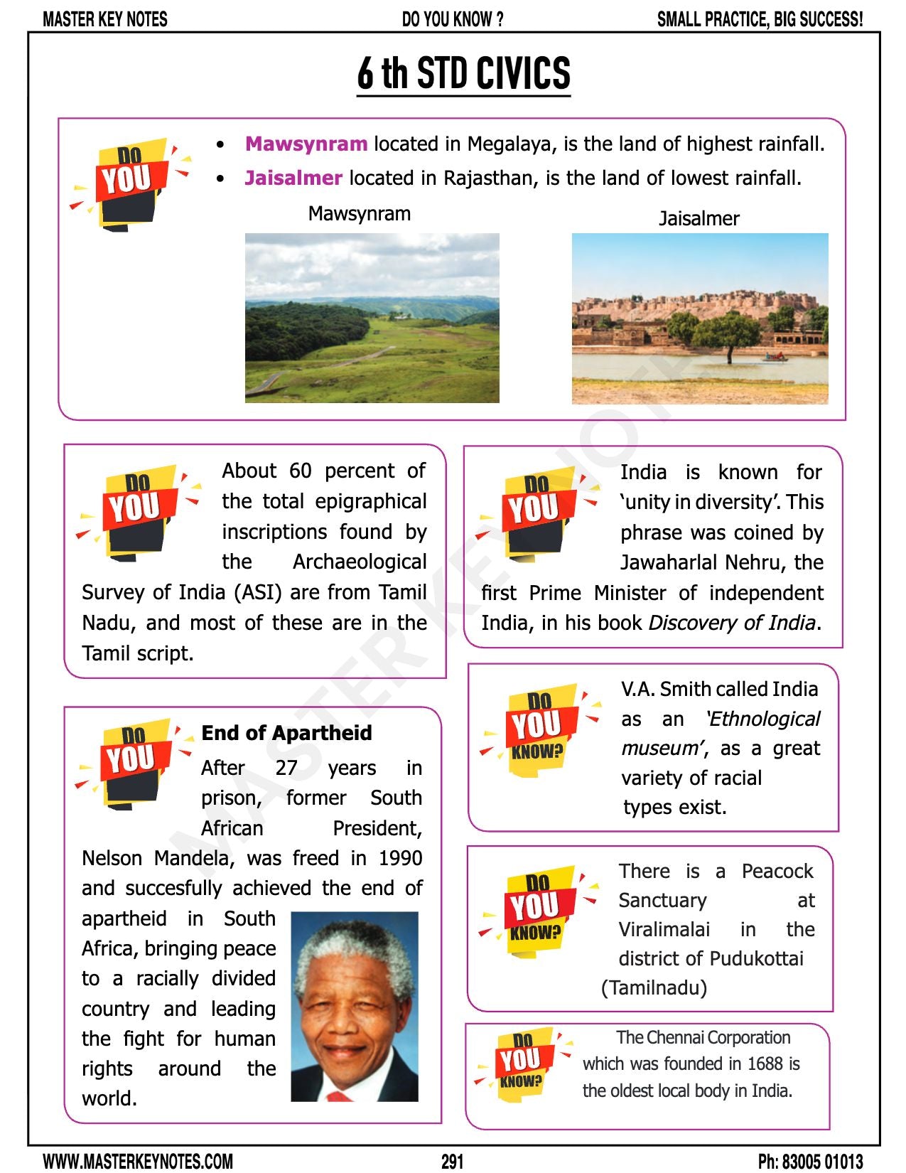 Do You Know? Special Edition (Tamil + GS English)