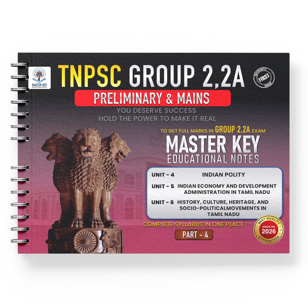 TNPSC Group 2 & 2A Book (English Edition)